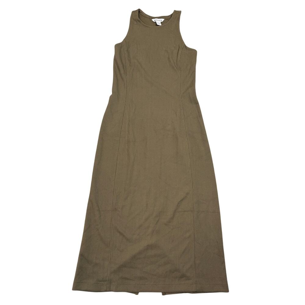 Athleta Womens Size XS Seasoft Rib Midi Tank Top Dress NWT